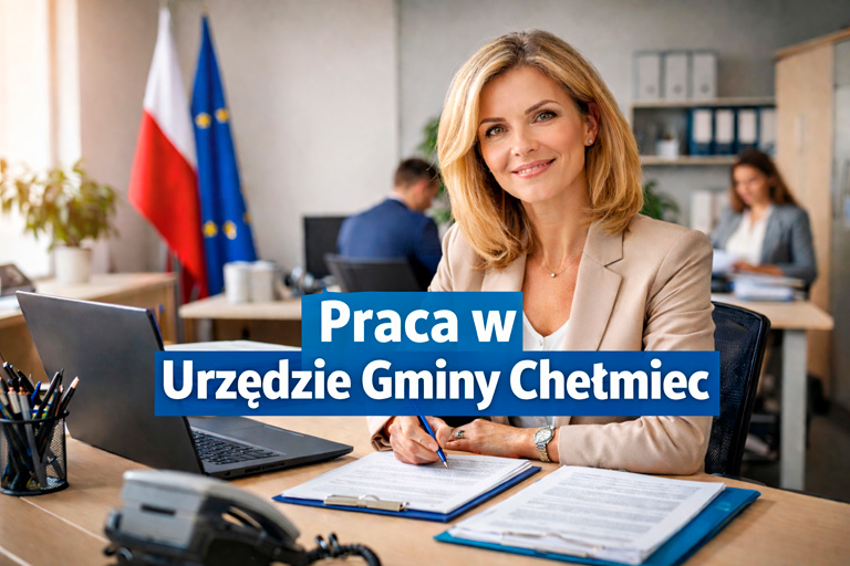 Praca w Urzędzie Gminy Chełmiec. Nabór do sekretariatu tylko do końca tygodnia