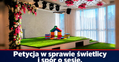Petycja w sprawie świetlicy w Chełmcu i spór o sesję rady